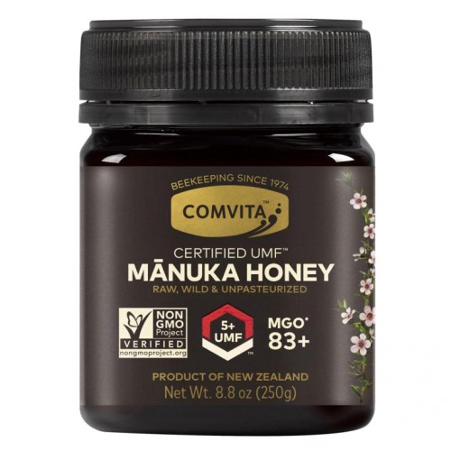 Comvita, 무가공 마누카 꿀, UMF 5+ 인증(MGO 83+), 250g(8.8oz)