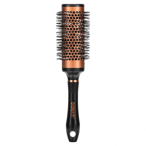 Conair, 코퍼 컬렉션, 건조가 빠른 스몰 라운드 헤어 브러시, 브러시 1개