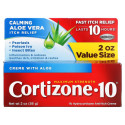 Cortizone 10, 1% Hydrocortisone Anti-Itch Creme with Aloe, Maximum Strength, 2 oz (56 g)
