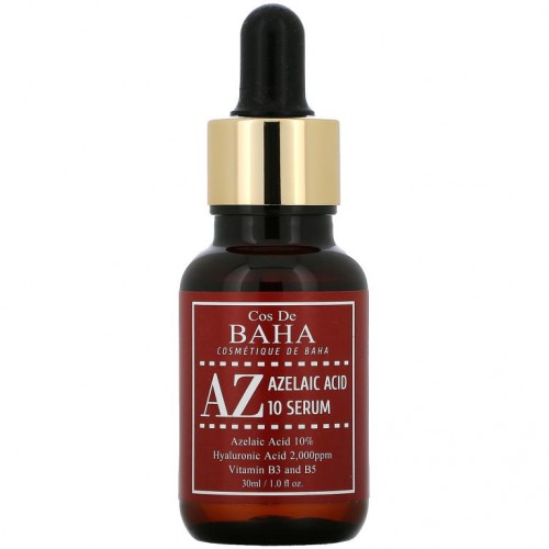 Cos De BAHA, AZ, 아젤라산 10 세럼, 30ml(1fl oz)