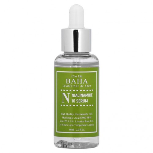 Cos De BAHA, Niacinamide 10 Serum, 2.0 fl oz (60 ml)