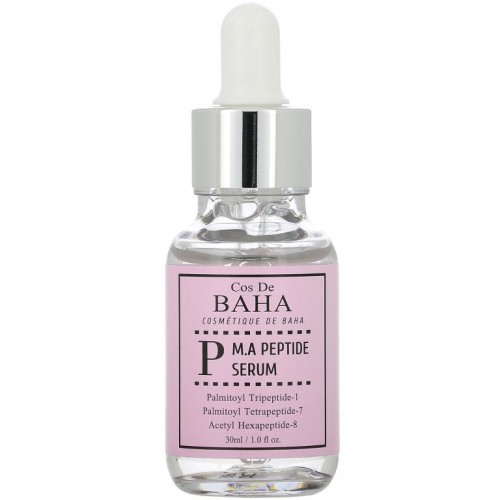 Cos De BAHA, P, M.A Peptide Serum, 1 fl oz (30 ml)