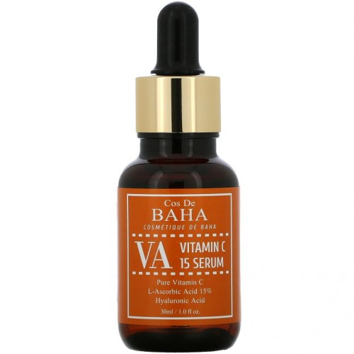 Cos De BAHA, VA, 비타민C 15% 아스코르브산 세럼, 30ml(1fl oz)