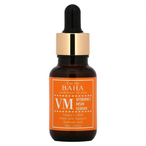 Cos De BAHA, Vitamin C MSM Serum, 1.0 fl oz (30 ml)