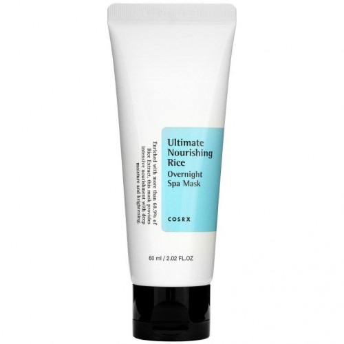 Cosrx, 얼티밋 너리싱 라이스, 오버나이트 스파 뷰티 마스크, 60ml(2.02fl oz)