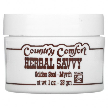 Country Comfort, 허벌 세비, 골든 씰-몰약, 28g(1oz)