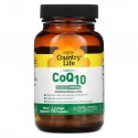 Country Life, CoQ10, 100 mg, 60 비건 캡슐