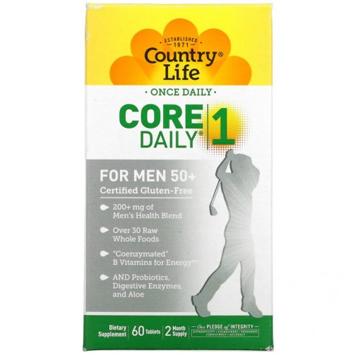 Country Life, Core Daily-1, 만 50세 이상 남성용, 60정