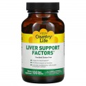 Country Life, Liver Support Factors, 베지 캡슐 100정