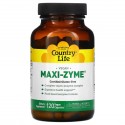 Country Life, Maxi-Zyme, 베지 캡슐 120정