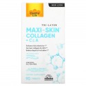 Country Life, Tri Layer Maxi-Skin 콜라겐, 비타민C 및 A 함유, 90정