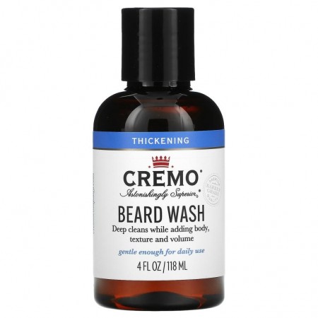 Cremo, Beard Wash, Thickening, 4 fl oz (118 ml)