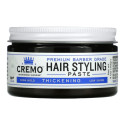 Cremo, Premium Barber Grade Hair Styling Paste, Thickening, 4 oz (113 g)