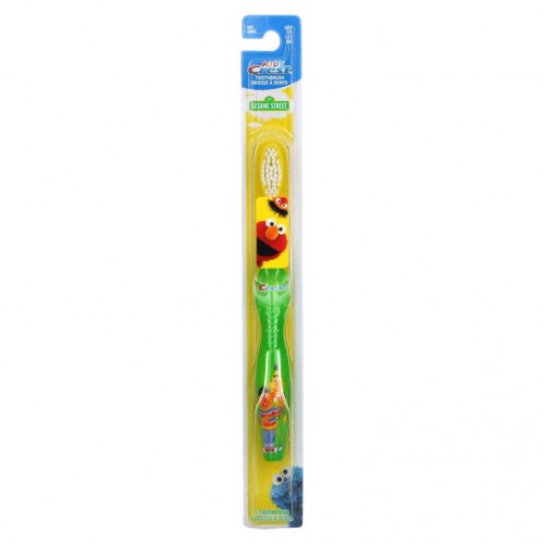 Crest, 어린이용, 칫솔, 부드러움, 1~5세, Sesame Street, 1개