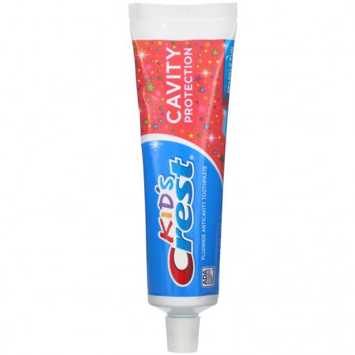 Crest, 키즈, 불소 충치예방 치약, Sparkle Fun, 130g(4.6oz)