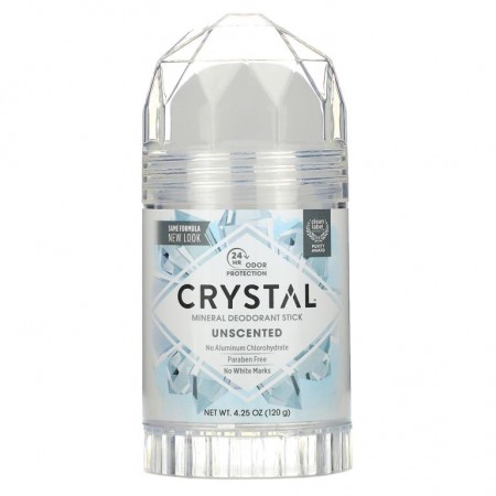 Crystal Body Deodorant, 미네랄 데오드란트 스틱, 무향, 120g(4.25oz)