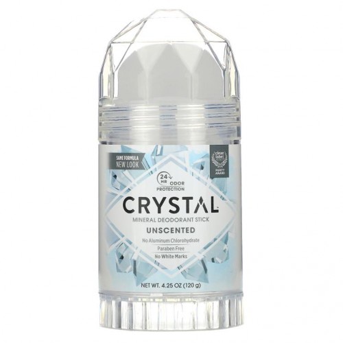 Crystal Body Deodorant, 미네랄 데오드란트 스틱, 무향, 120g(4.25oz)