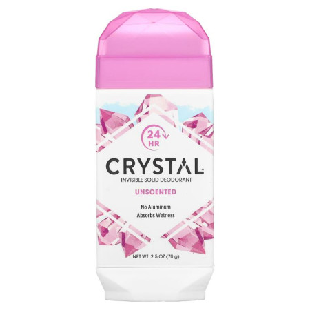 Crystal Body Deodorant, 천연 데오드란트, 무향, 70 g (2.5 oz)