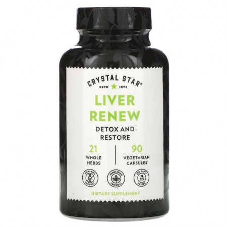 Crystal Star, Liver Renew, 베지 캡슐 90정