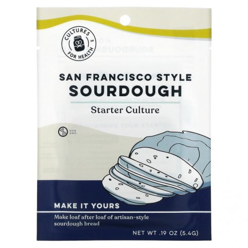 Cultures for Health, 샌프란시스코 사워도우, 1팩, 5.4g(0.19oz)