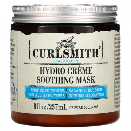Curlsmith, Hydro Creme Soothing Mask, 8 fl oz (237 ml)
