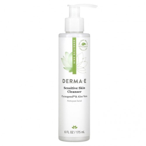 DERMA E, 민감성 피부용 클렌저, 175ml(6fl oz)