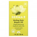DERMA E, 스타일링 헤어 리페어 오일, 30ml(1fl oz)