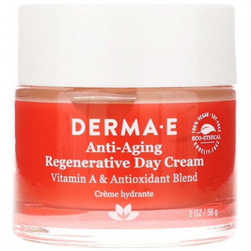 DERMA E, 안티에이징 리제너레이티브 데이 크림, 56(2oz)