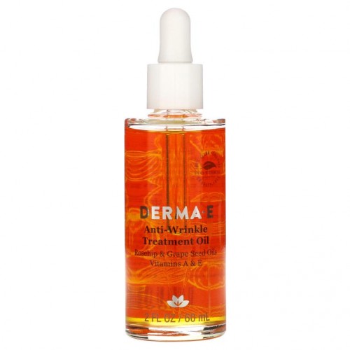 DERMA E, 주름 개선 트리트먼트 오일, 60ml(2fl oz)