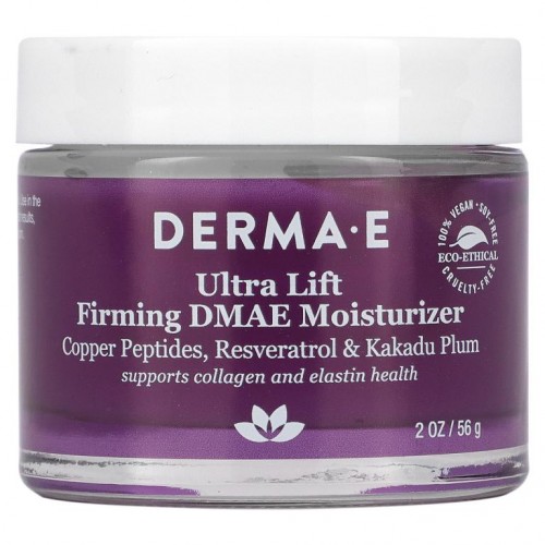 DERMA E, 탄력 증진 DMAE 모이스처라이저, 56g(2oz)