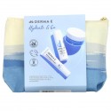 DERMA E, Hydrate & Go Kit, 4 Piece Kit