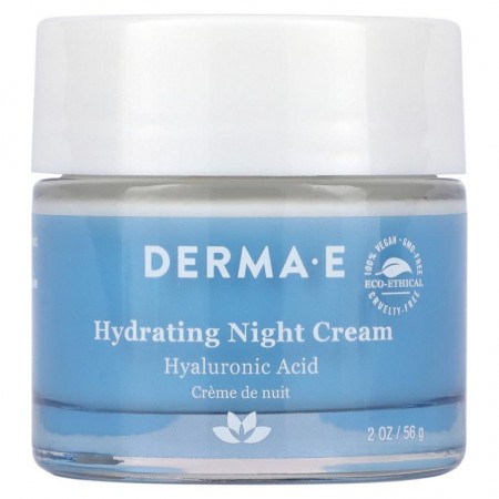 DERMA E, Hydrating Night Cream(보습 나이트 크림), 2 oz (56 g)