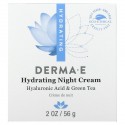 DERMA E, Hydrating Night Cream(보습 나이트 크림), 2 oz (56 g)