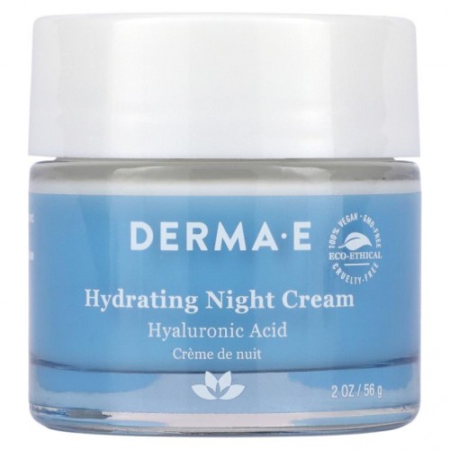 DERMA E, Hydrating Night Cream(보습 나이트 크림), 2 oz (56 g)