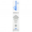 DERMA E, 울트라 하이드레이팅 립 플럼핑 트리트먼트, 10ml(0.34fl oz)