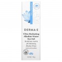 DERMA E, 울트라 하이드레이팅 알칼리수 아이 젤, 히알루론산 & pH-밸런싱 알칼리수 함유, 0.5oz(14g)