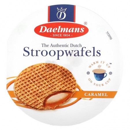 Daelmans, 스트룹와플, 선물용 캔, 카라멜, 8개, 230g(8.11oz)