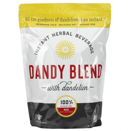 Dandy Blend, 민들레 함유 인스턴트 허브 음료, 카페인 무함유, 908g(2lbs)