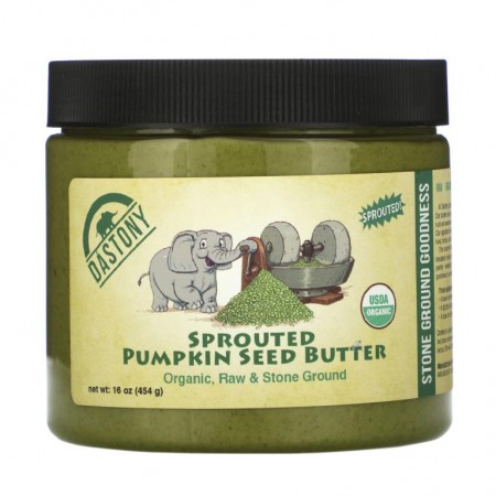 Dastony, Organic Sprouted Pumpkin Seed Butter, 16 oz ( 454 g)