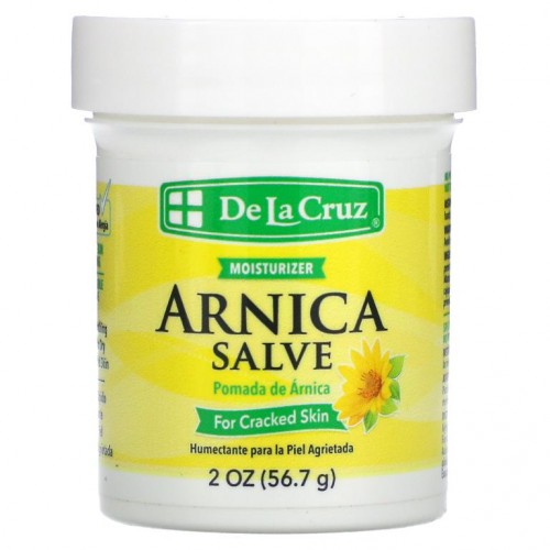 De La Cruz, 아르니카 살브, 갈라지는 피부용, 56.7g(2oz)