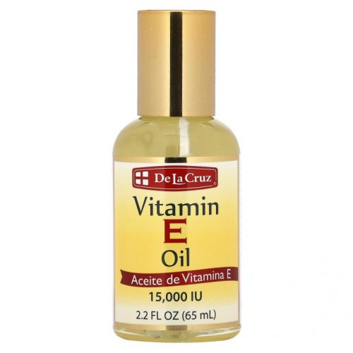 De La Cruz, 비타민 E 오일, 15,000IU, 65ml(2.2fl oz)