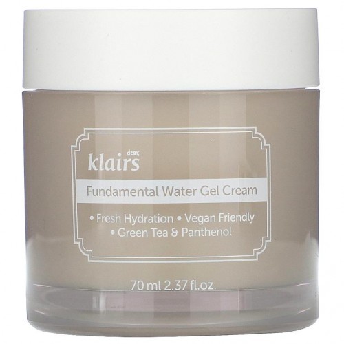 Dear, Klairs, Fundamental 워터 젤 크림, 70ml(2.37fl oz)