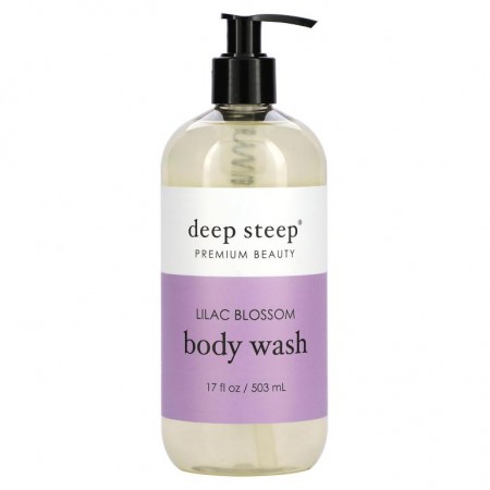 Deep Steep, 바디 워시, 라일락 블라섬, 503ml(17fl oz)