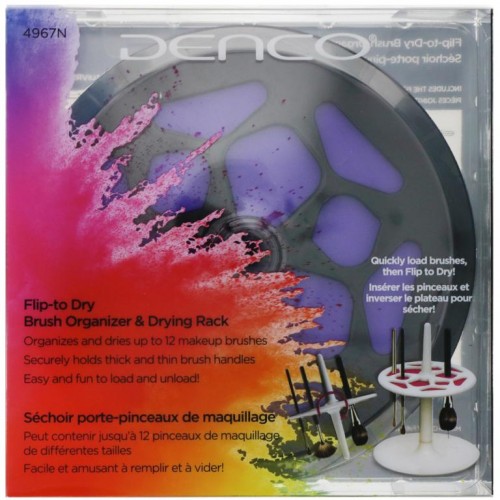 Denco, Flip to Dry Brush Organizer & Drying Rack, 드라잉 랙 1개