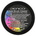Denco, 숯과 알로에베라가 들어간 솔리드 브러시 클리너, 31.2g(1.1oz)