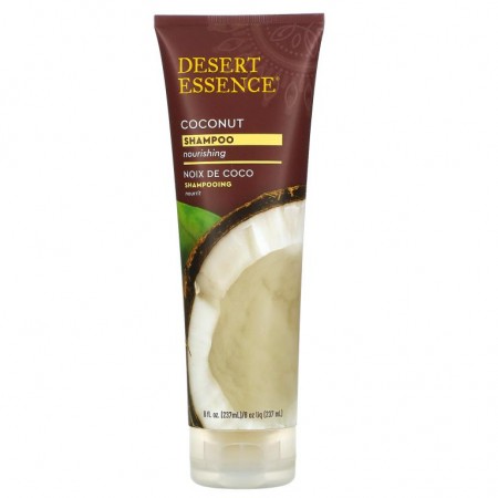 Desert Essence, 샴푸, 너리싱, 코코넛, 237ml(8fl oz)