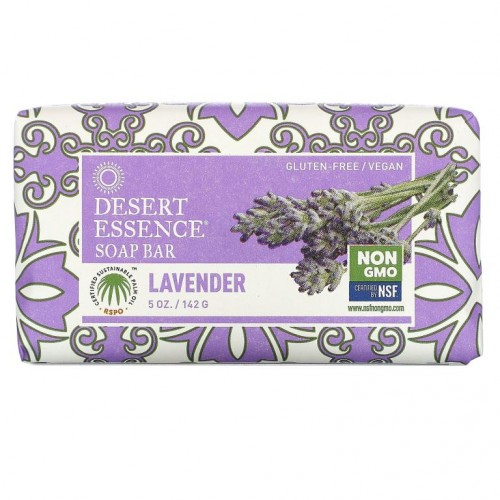 Desert Essence, 비누, 라벤더, 142g(5oz)