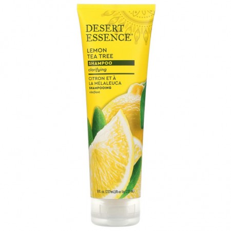 Desert Essence, 샴푸, 레몬 티트리, 237ml(8fl oz)