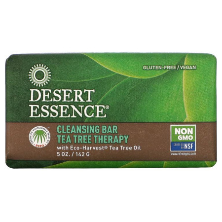 Desert Essence, 클렌징 바 티트리 테라피, 142g(5oz)