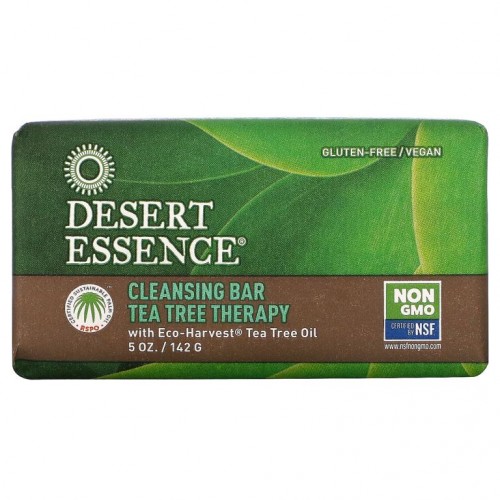 Desert Essence, 클렌징 바 티트리 테라피, 142g(5oz)